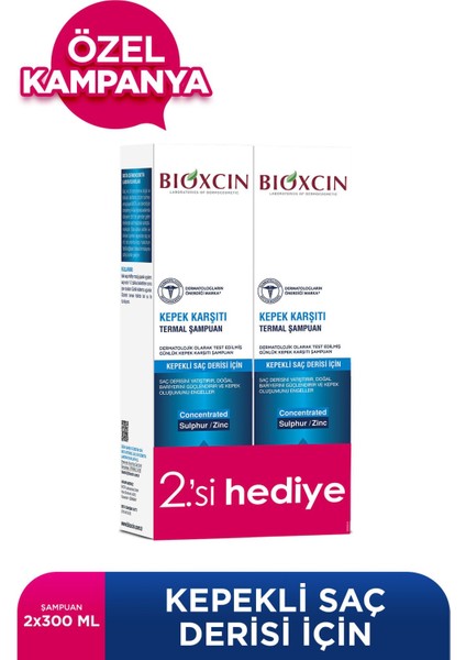 Aqua Thermal Şampuan 300 ml x 2 Adet