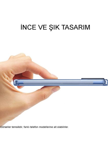 Samsung Galaxy Note 20 Kapak Tıpalı Şeffaf Silikon Kılıf