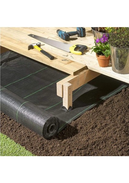 Çuval Sera Taban Örtüsü (Ot Çıkarmayan Örtü) Top Rulo 1 metre 105 cm en