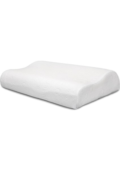 Tekno Trust Beyaz Boyun Destek Ortopedik Yastık Visco Yastık 40X60X13 100% Türk Visko 40 x 60 Pamuklu fiyatları