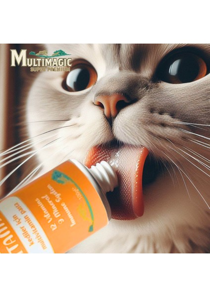 Kedi Için Vitamin Dengeleyici Multi Vitamin Macun 100 gr