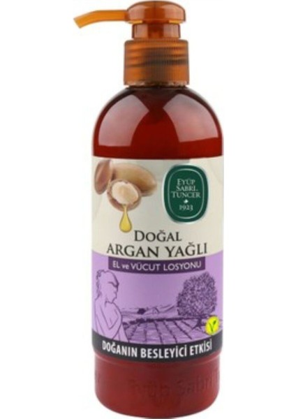 Eyüp Sabri Tuncer Doğal Argan Yağlı El ve Vücut Losyonu 250 ml