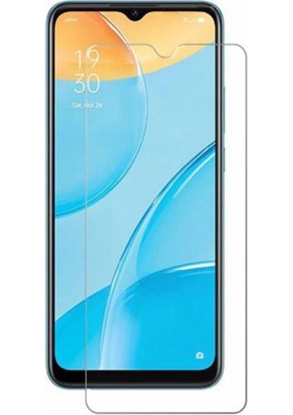 Oppo A15 Kırılmaz Cam Şeffaf 0.3mm Kılıf Dostu Temperli Ekran Koruyucu