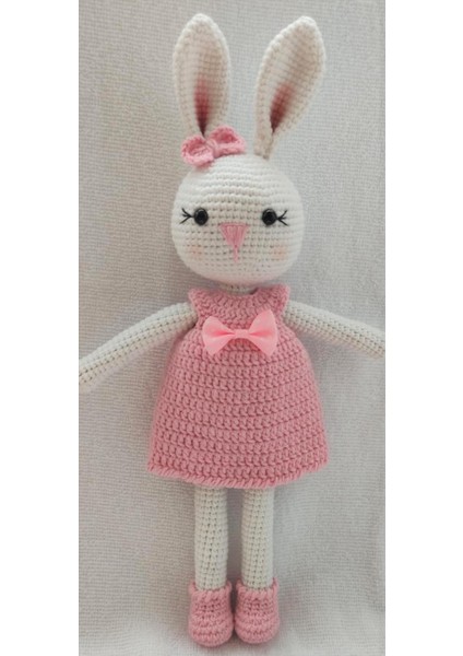 Pembiş Tavşan Amigurumi Oyuncak