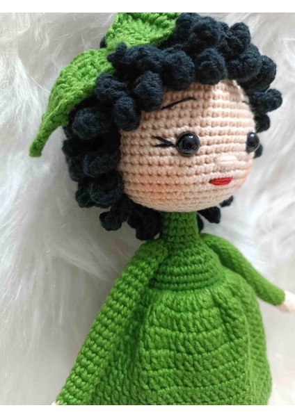Toyscity Yeşil Sade Bebek Amigurumi Örgü Oyuncak modelleri