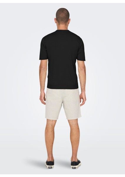 Düz Siyah Erkek Polo T-Shirt Onswyler Lıfe Reg 14 Ss Polo Knıt N fiyatları