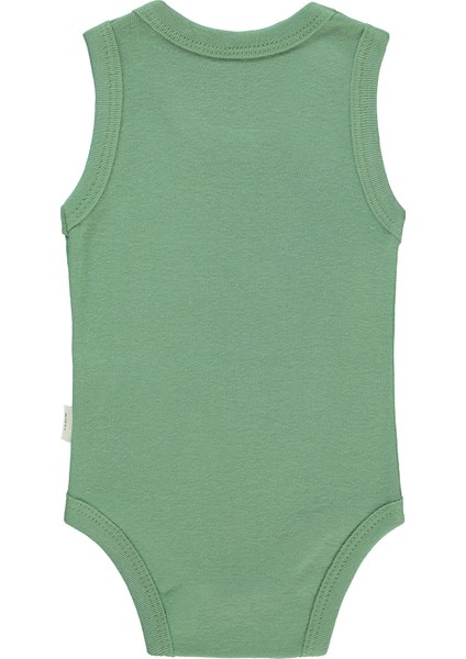Erkek Bebek Çıtçıtlı Badi 1-36 Ay Haki fiyatları