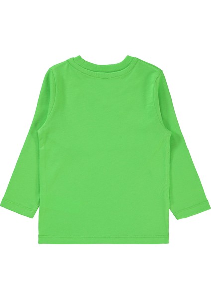 Civil Boys Erkek Çocuk Sweatshirt 2-5 Yaş Limon Yeşili