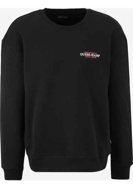 Siyah Erkek Sweatshırt M4YQ17K9V31JBLK