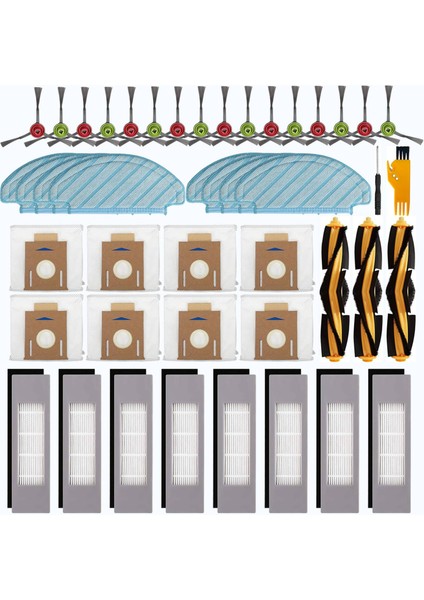Ecovacs Deebot Ozmo T8 Max T8 Aıvı N8 Pro Robot Için Yedek Parçalar (Yurt Dışından)