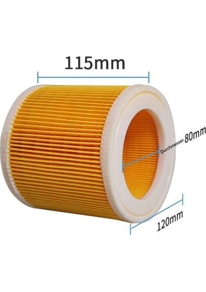 Karcher Wd2 Wd3 Mv3 Mv2 6.414-552.0 Için Yedek Filtreler Toz Torbası (Yurt Dışından)