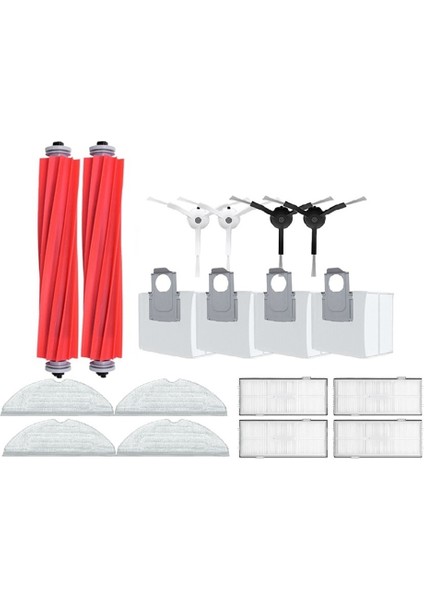 Roborock G10S/G10S Pro S7 Maxv Hepa Filtre Için 18PCS Aksesuar Kiti (Yurt Dışından)