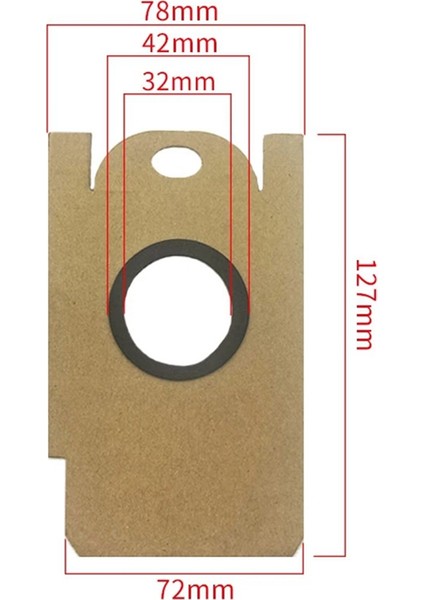 Xiaomi Mijia Için Ana Yan Fırça Filtre Paspas Bezi ve Toz Torbası (Yurt Dışından) indirimleri