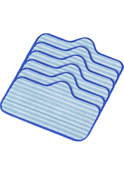 6pcs Mikrofiber Mat Dupray Temiz Buharlı Temizleyici Yıkanabilir Mat Için Fit (Yurt Dışından)
