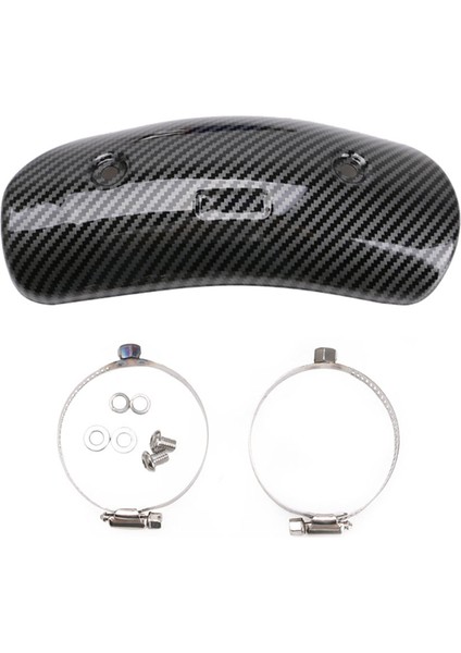 Evrensel Motosiklet Egzoz Susturucu Boru Bacak Koruyucu Isı Kalkanı Kapak Koruma Yoshimura Ar Sc Ak Yamaha Kawasaki C (Yurt Dışından)