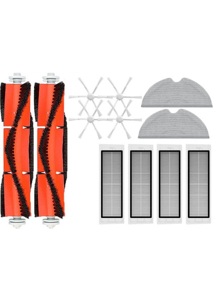 Xiaomi Mi Robot Vakum Aksesuarları Ana Yan Fırça Yedek Parçaları Için (Yurt Dışından)