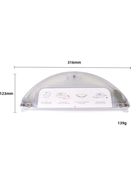 Xiaomi Roborock 1/2 S5 S50 S51 S55 S6 S60 Mi Vakumlar Için Su Deposu (Yurt Dışından)