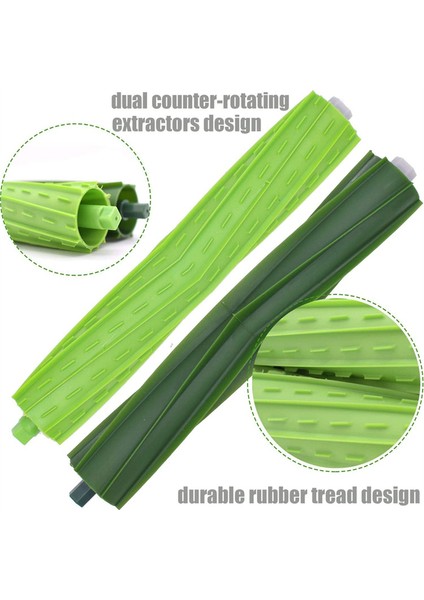 Ana Fırça Yan Fırçaları Irobot Roomba I7 I7+ E5 E6 Için Hepa Filtreleri (Yurt Dışından)