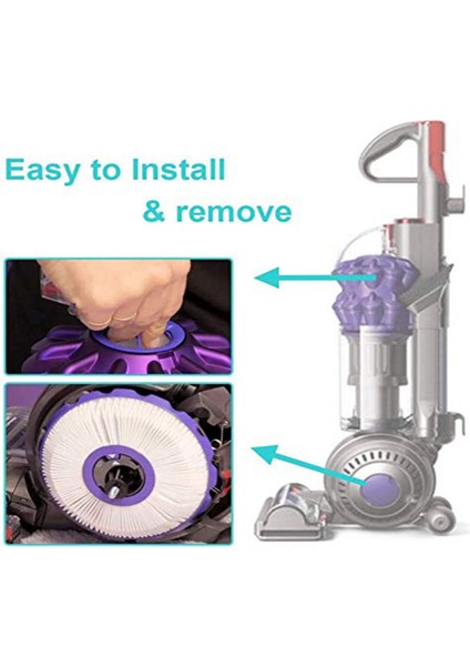 Dyson DC50 Elektrikli Süpürge Aksesuarları Filtresi Için Parçalar Hepa Filtre (Yurt Dışından) modelleri
