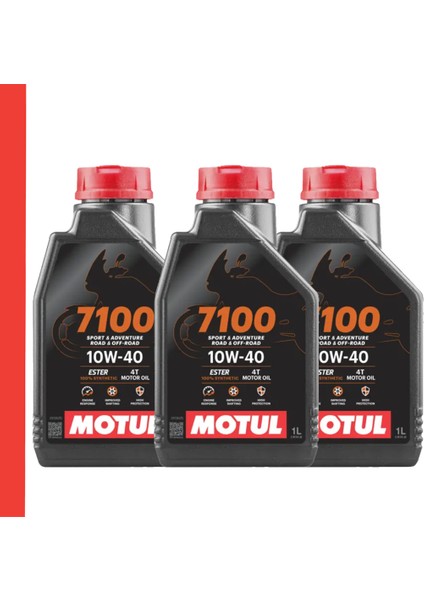 7100 10W 40 4t 3 Litre Motosiklet Yağı (Üretim Yılı: 2024)