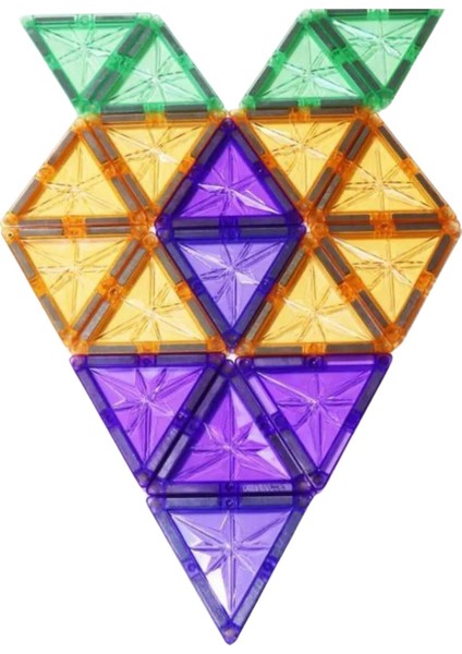 Magnespace Magnetic Tiles 3 Boyutlu Mıknatıslı Yapı Oyuncak Seti 108 Parça