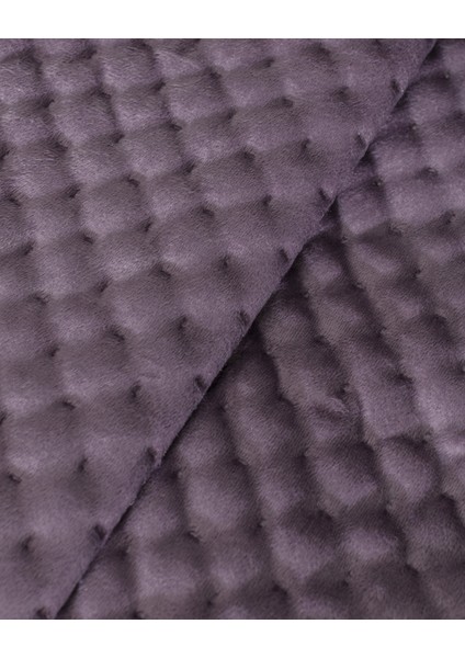 Boulogne Çift Kişilik Yatak Örtüsü - Mürdüm indirimleri