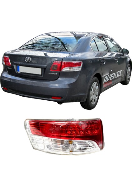 Doğru Oto Toyota Avensis Arka Dış Sol Stop 2008-2012 Model Uyumlu