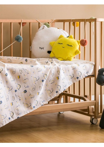 Lcw Baby Baskılı Erkek Bebek Müslin Bez 90X100 cm