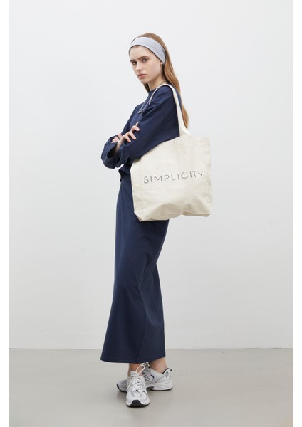 Pamuklu Kalem Etek Lacivert fiyatları