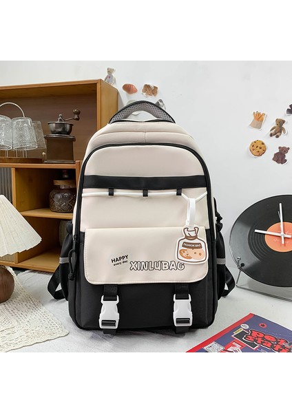 Gündelik Öğrenci Okul Çantaları, Modaya Uygun Kontrast Renkler, Çok Yönlü Bilgisayar Çantaları, Hafif Seyahat Ortaokul ve Lise Kampüsü Sırt Çantaları (Yurt Dışından)