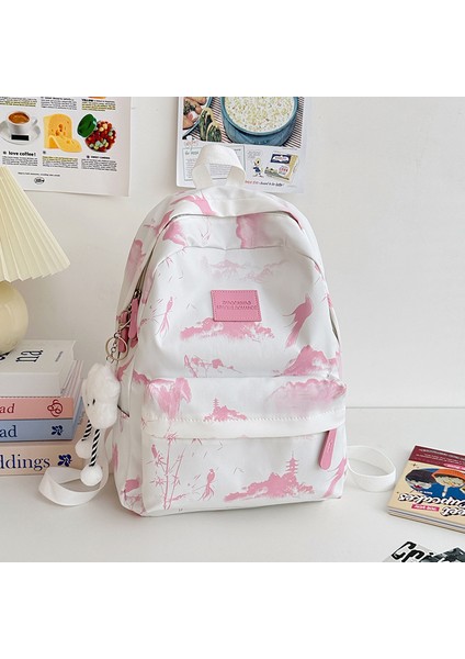 Bayan Üniversite Öğrencileri Için Basit ve Çok Yönlü Sırt Çantası, Şık, Büyük Kapasiteli Bilgisayar Seyahat Çantası, Lise ve Ortaokul Öğrencisi Sırt Çantası (Yurt Dışından)