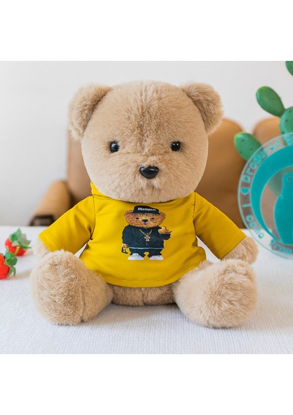 25CM Karikatür Kazak Ayı Bebek Peluş Oyuncak Teddy Bear Doll (Yurt Dışından)