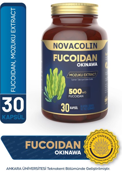 Fucoidan 30 Kapsül