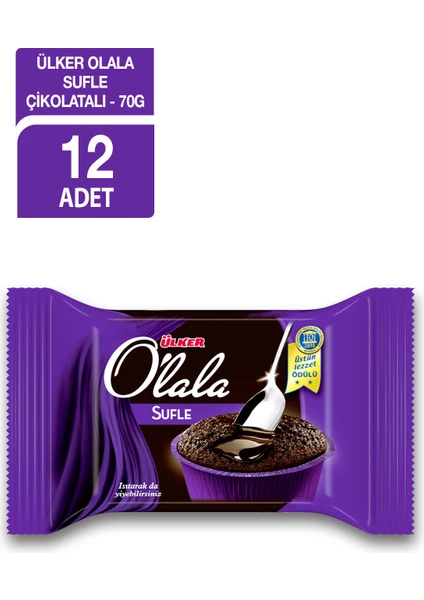 Olala Sufle Kek 70 gr 12'li