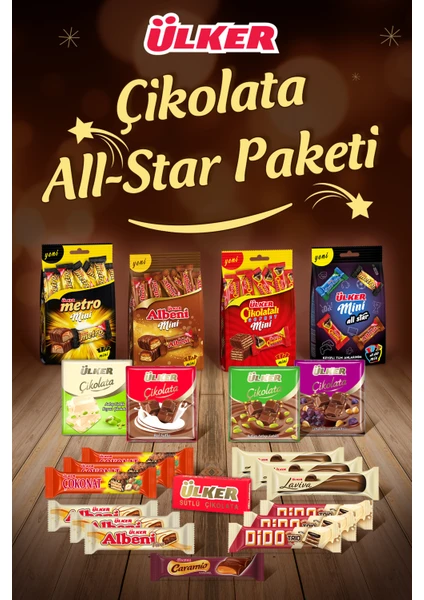 Çikolata All-Star Paketi