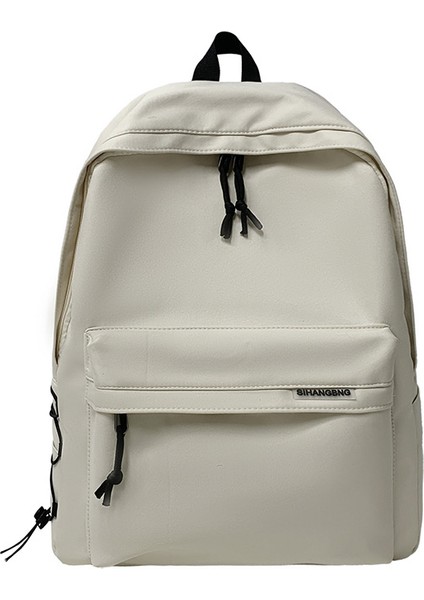 Sırt Çantası Erkek Basit Büyük Kapasiteli Seyahat Sırt Çantası Kadın Gündelik Lise Öğrenci Çantası (Yurt Dışından)