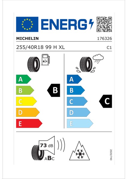 255/40 R18 99H Xl Mo Pilot Alpin 5 Oto Kış Lastiği (Üretim Yılı: 2024)