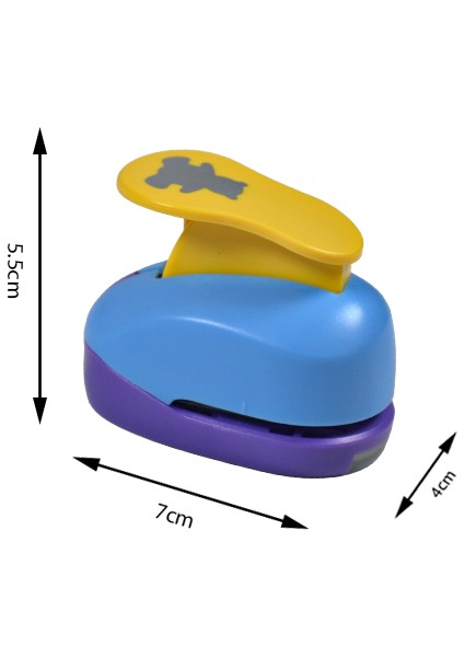 Şekilli Delgeç Ayıcık 2.5 cm KM8810