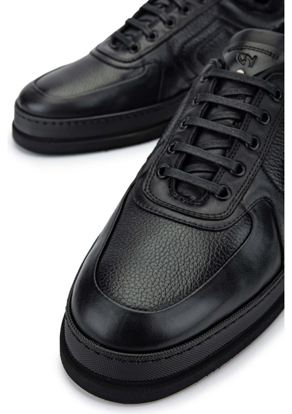 Giampiero Nicola Erkek Deri Siyah Casual Ayakkabı 664 401110A Erk Ayk Sk24-25 Nero fırsatları