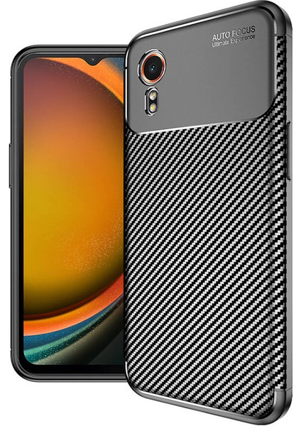 Galaxy Xcover7 Kılıf Zore Negro Silikon Kapak-Siyah