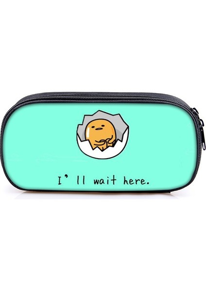 Basit ve Yaratıcı Yumurta Sarısı Kardeş Kalem Çantası Sevimli Öğrenci Fermuarlı Kalem Çantası (Yurt Dışından)