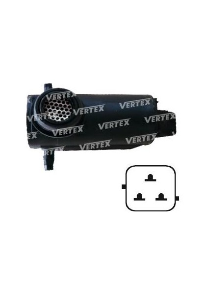 12V Su Fiskiye Motoru 3 Pin Accent 3 Getz I20 1 I30 2 Sante Fe 3 Tucson Pro Ceed 2 Rio 985101W000 TWP623