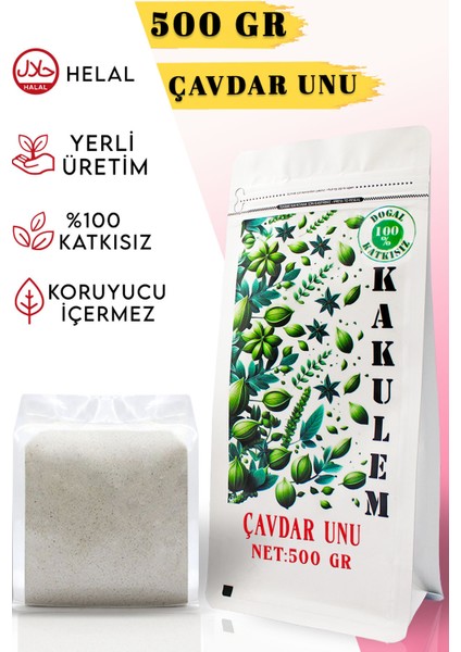 Sertifikalı Çavdar Unu 500 gr Doğal %100 Katkısız