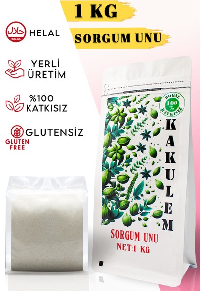 Glutensiz Sertifikalı Yerli Sorgum Darı Unu 1 kg