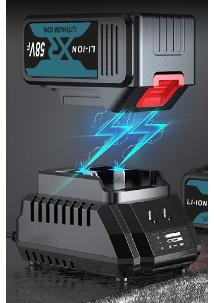 3 Lü Set Torklu Vidalama Somun Sıkma Şarjlı Matkap 2-26MM Şarjlı Taşlama 125MM modelleri