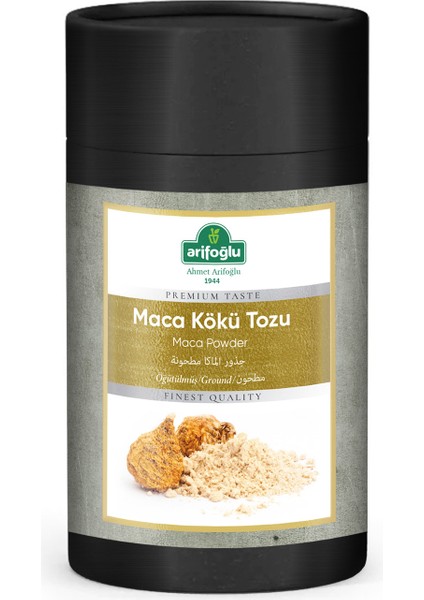 Maca Kökü Tozu Öğütülmüş Silindir Kutu 75GR