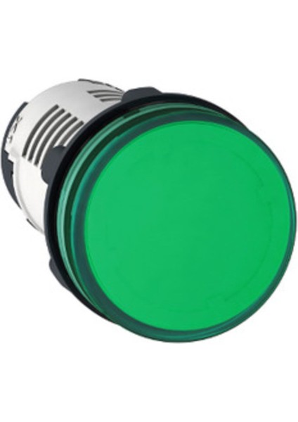 Yuvarlak Pilot Işığı Ø 22 - Yeşil - Entegre LED - 24 V - Vida Kelepçe Terminali XB7EV03BP