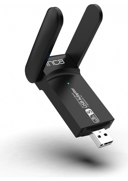 IUWA-1300X 1300MBPS Bluetooth 4.2 Dual-Bant Kablosuz-Ac USB Adaptör