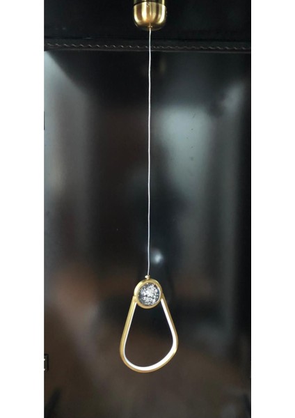 Modern Bronz LED Avize 7743B 120 cm - 20 cm