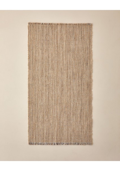 Leona Dekoratif Jüt Kilim 120X180 cm Natural